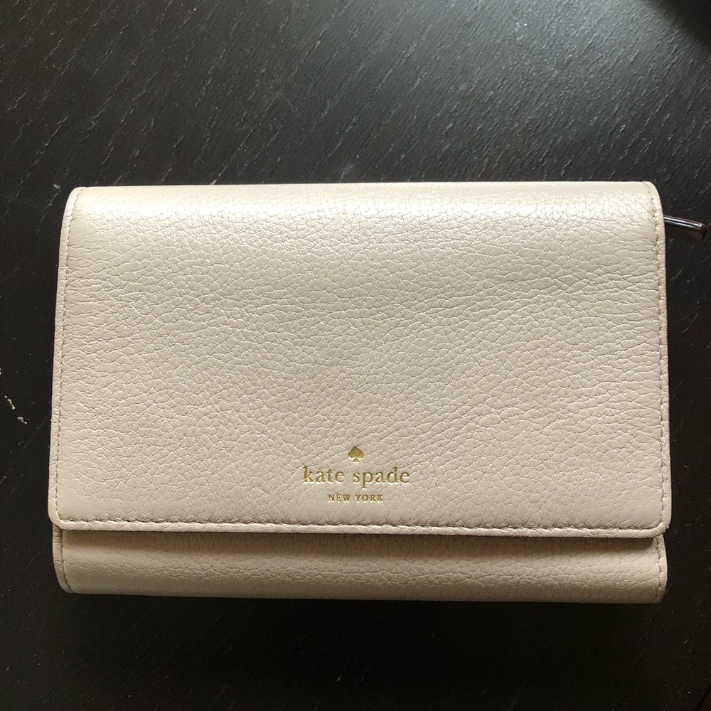 Grey Kate Spade Wallet